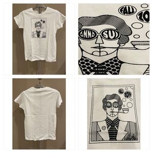 Rare Anna Sui Fall of 19 Fashion Week funky tee